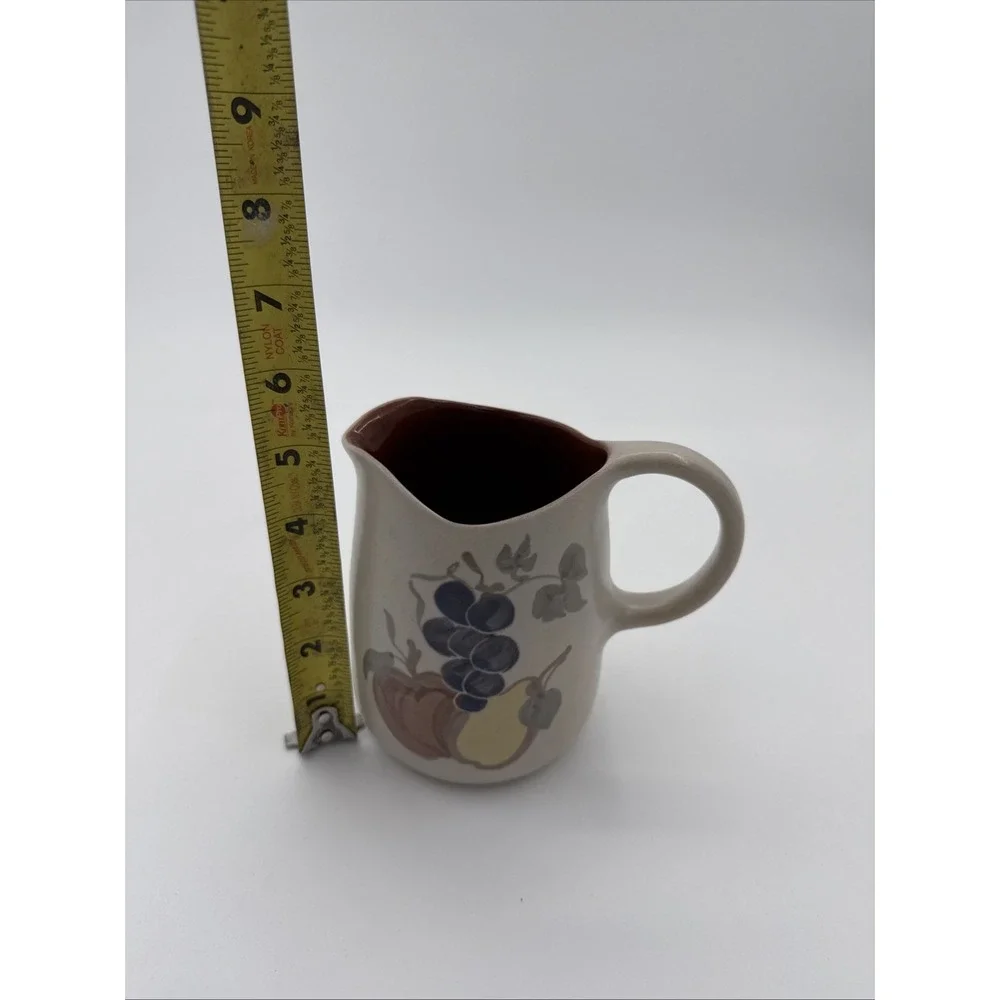 Vintage Chatham Potters Country‎ Harvest Stoneware Pitcher
